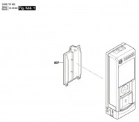 Bosch 3 603 F72 400 Zamo Distance Measuring Unit / Eu Spare Parts